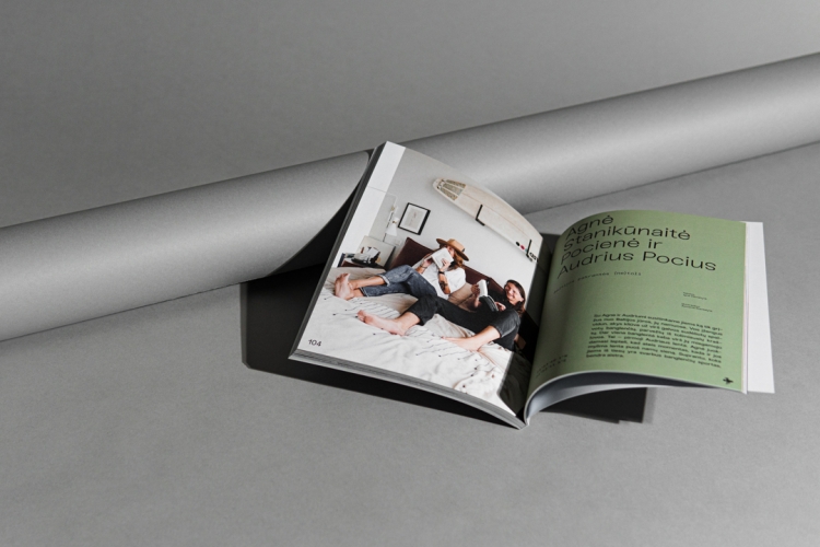 Softcover magazine Marius printed by KOPA printing